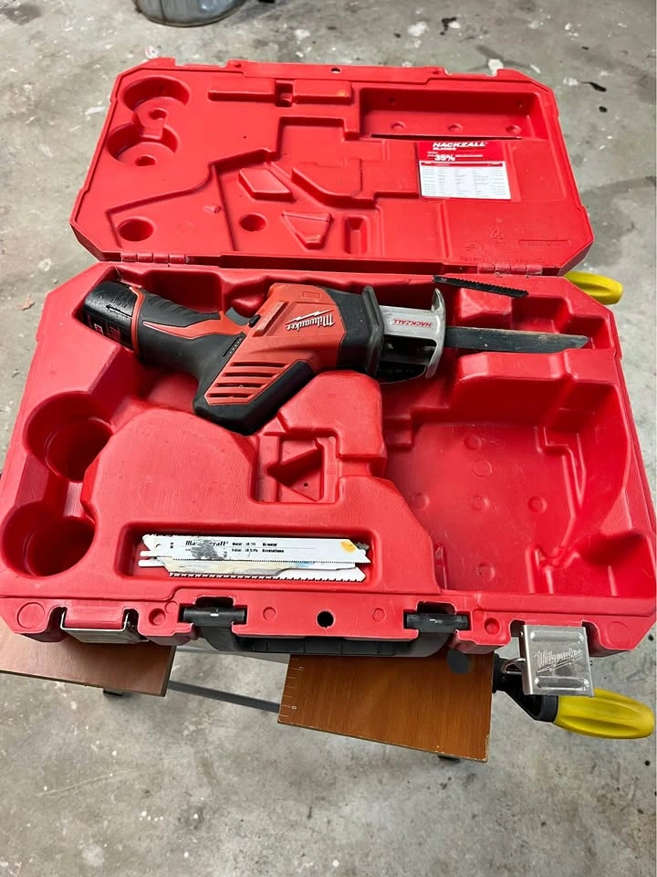 Milwaukee Hackzall Reciprocating Saw with Case
