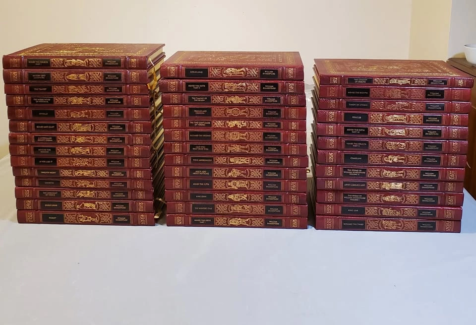 Easton Press Shakespeare Complete Works 39 Vol Set - photo 2