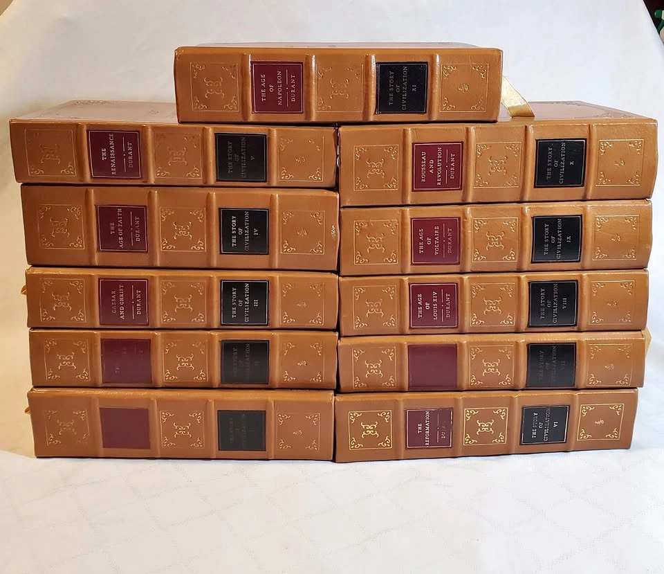 Easton Press The Story of Civilization (11 Volume Set)