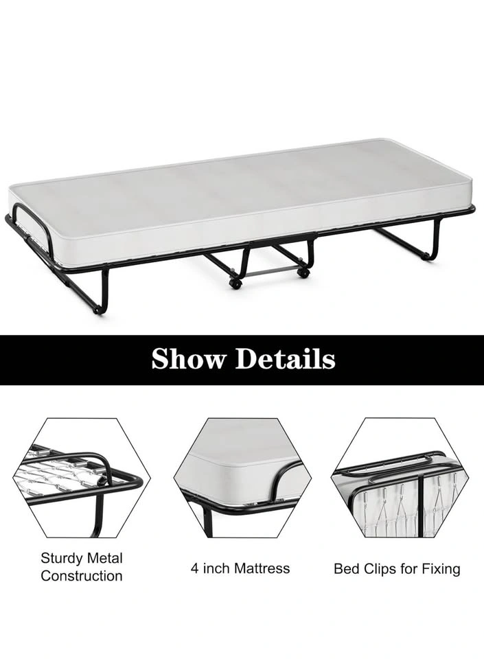 Folding Bed with Mattress - photo 2