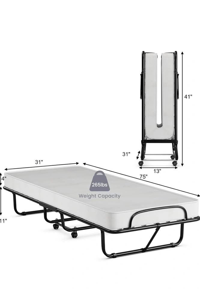 Folding Bed with Mattress - photo 5