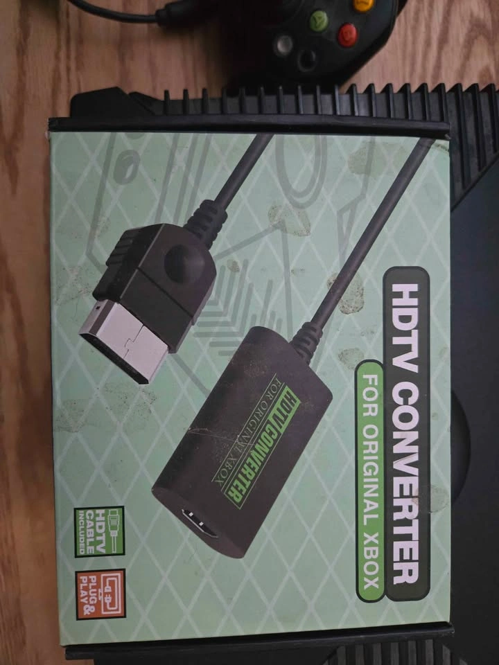 Original Xbox with HDTV converter - photo 2