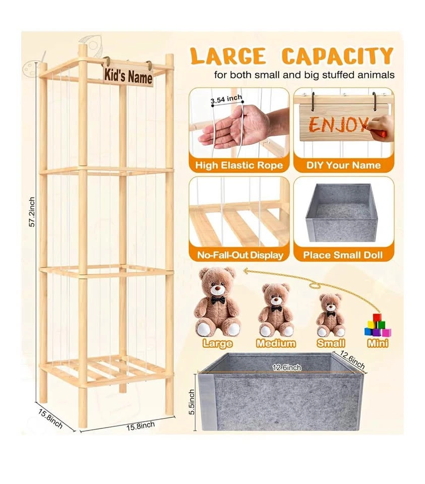 Stuffed Animal Storage Organizer