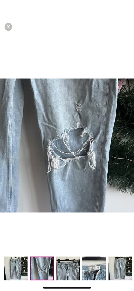 Abercrombie & Fitch - the mom high rise - size 26 - 2s - photo 2