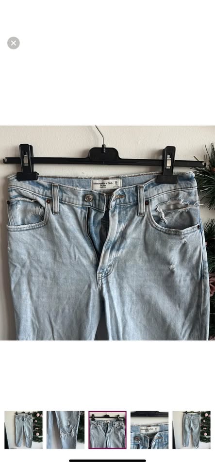 Abercrombie & Fitch - the mom high rise - size 26 - 2s - photo 3