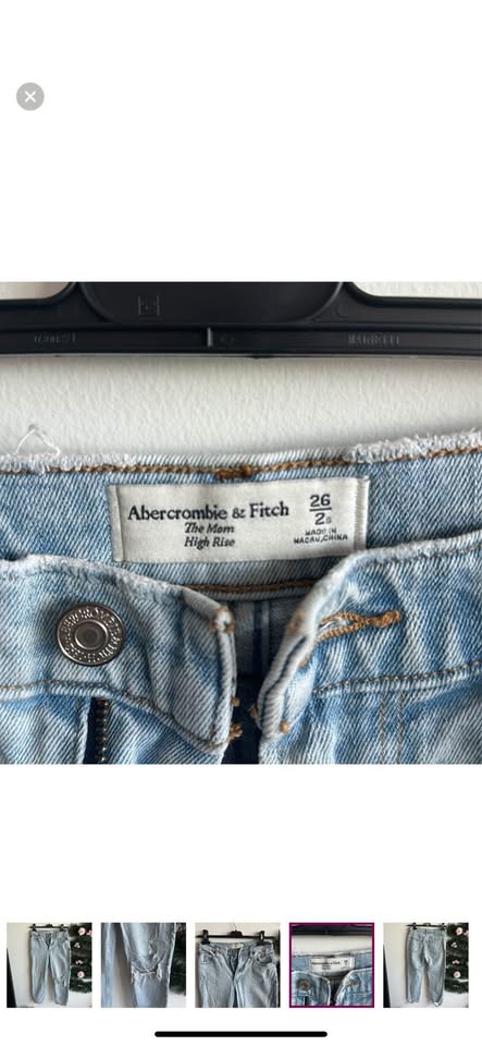 Abercrombie & Fitch - the mom high rise - size 26 - 2s - photo 4
