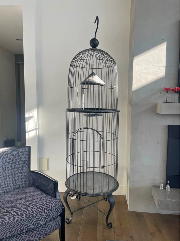 Victorian Style Bird Cage - 93 Inch