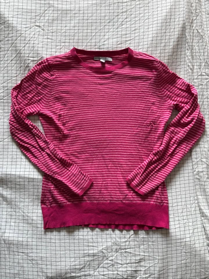 Striped Pink Knit Longsleeve