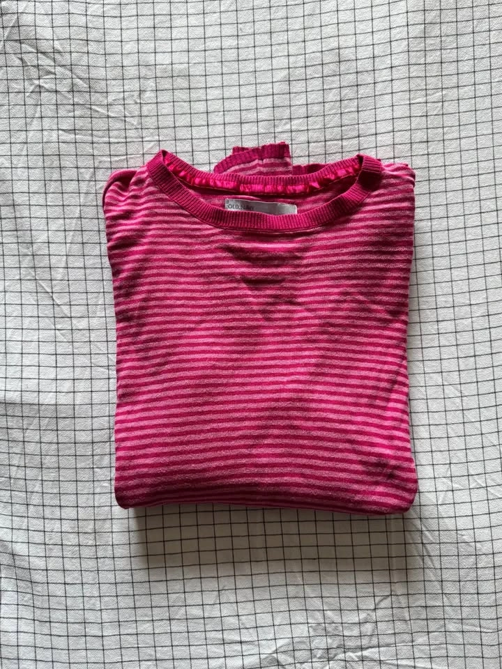 Striped Pink Knit Longsleeve - photo 2