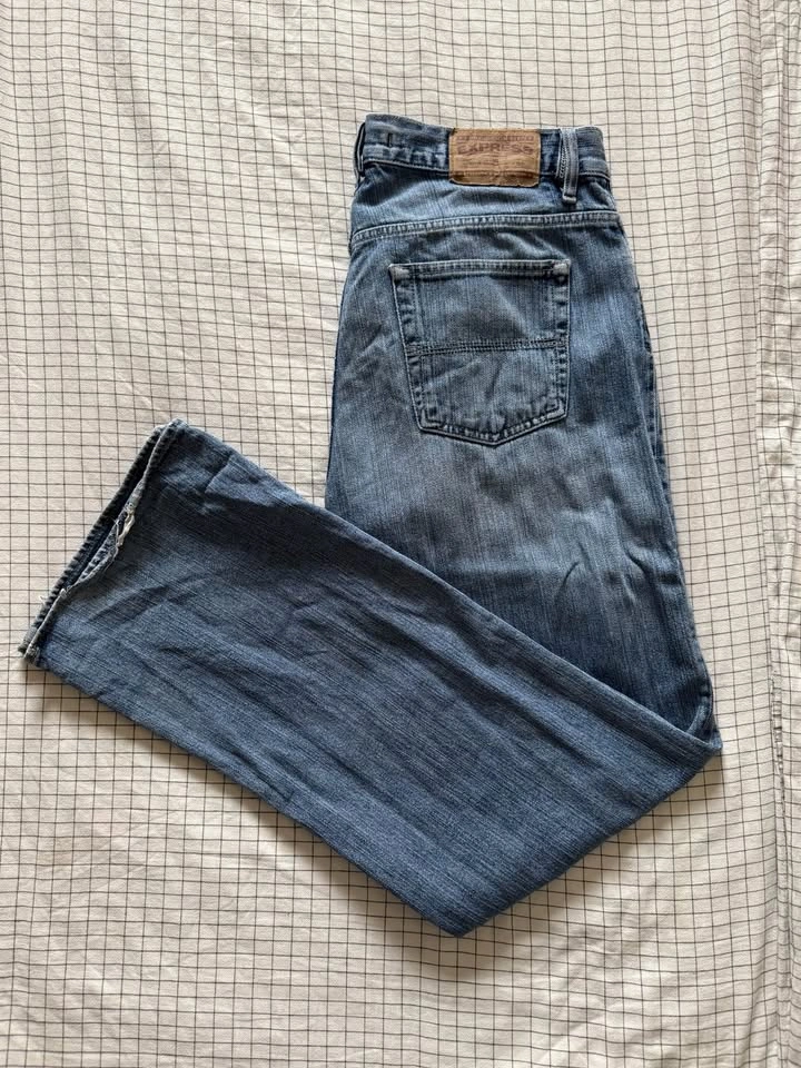 Mid Rise Light Denim Bootcut Jeans - photo 3