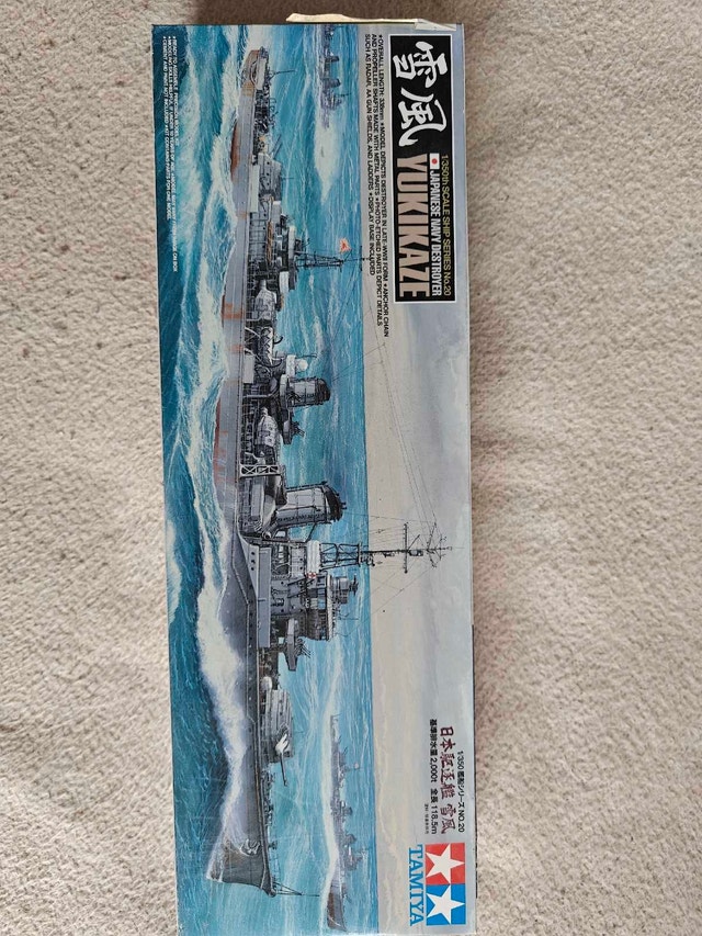 Tamiya Yukikaze Model Set with PE Parts