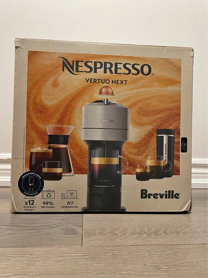 Nespresso Vertuo Next Coffee & Espresso Machine (Like New, Compl