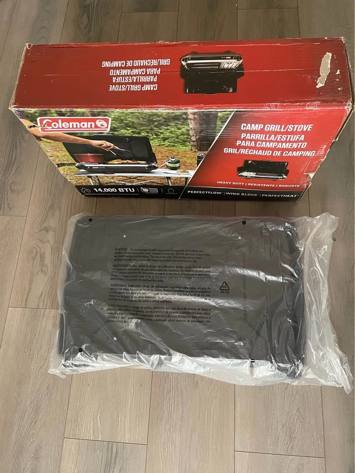 Coleman 2-Burner Propane Grill & Stove - 14,000 BTU (New/Open Bo - photo 4
