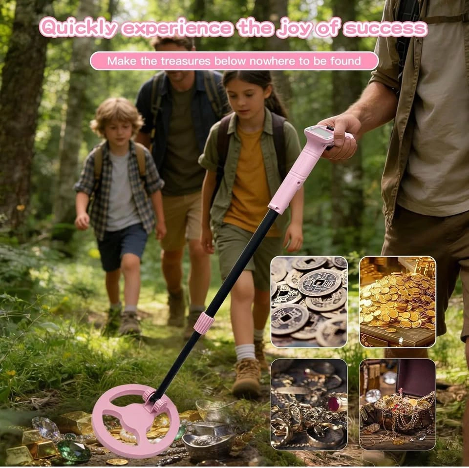 (New) Metal Detector for Kids and Adults with Shovel & Rake Mesh - photo 3