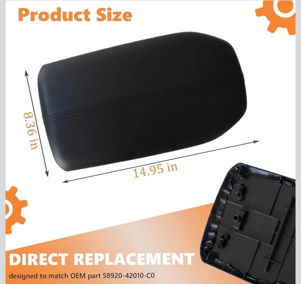 Center Console Lid for 2019-2023 Toyota Rav4 (Leather) - photo 5