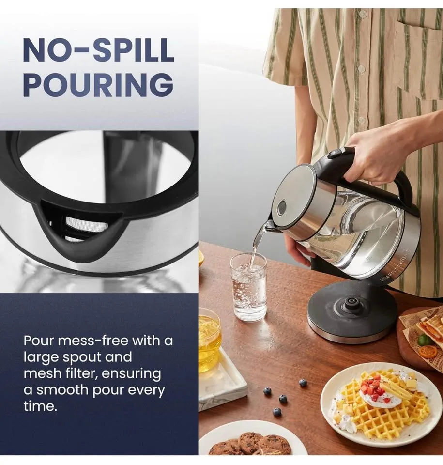 Elite Gourmet 1.7L Electric Kettle - New in Box image indicator(8)