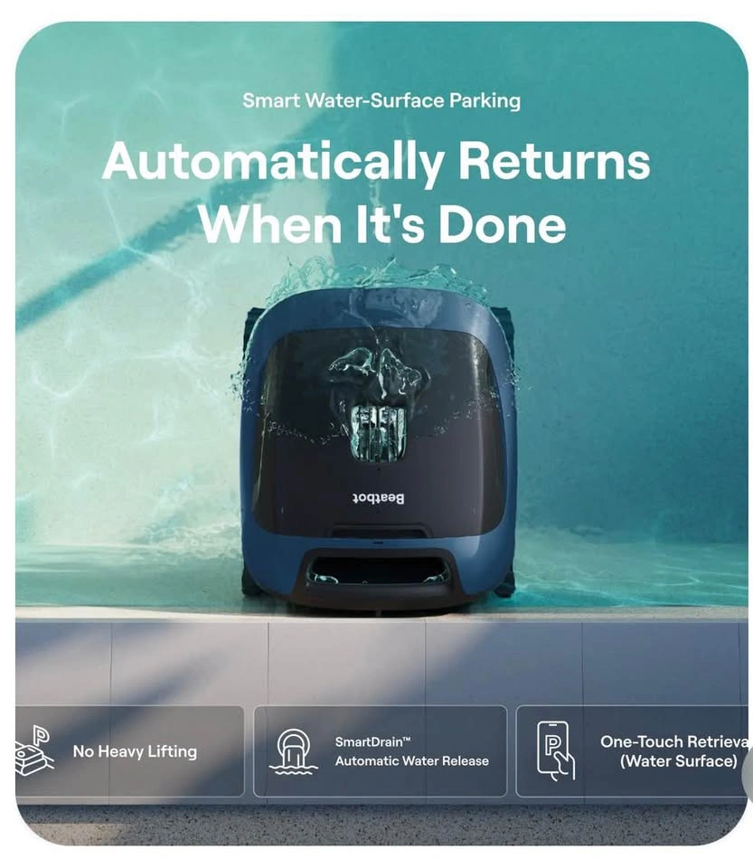 Beatbot Sora 30 Pool Vacuum Robot, 4-in-1 Cleaner - photo 2