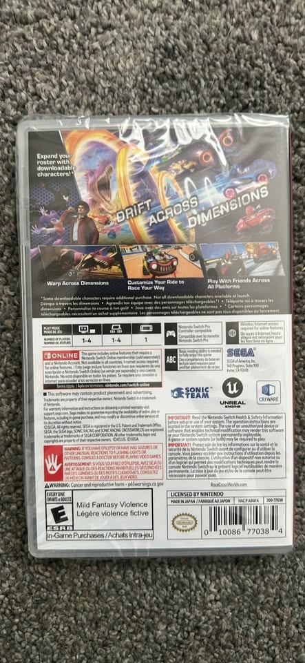 Sonic Racing Crossworlds (Nintendo Switch) - photo 2