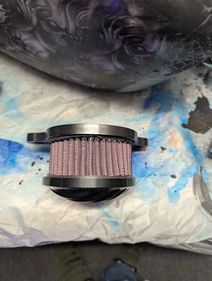 🥕Honda Shadow Motorcycle single Carburetor air filter image indicator(3)