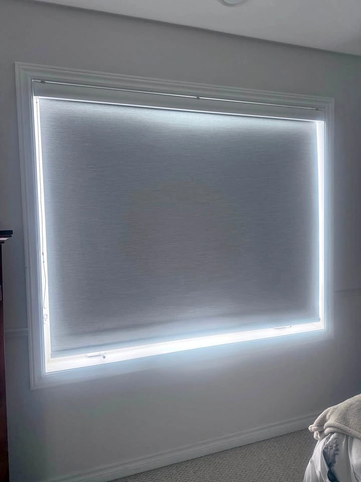 Roller Shades Grey - 2 Large & 1 Medium