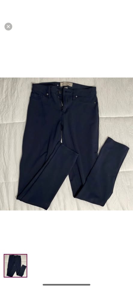 Calvin Klein navy blue stretchy pants - size 2
