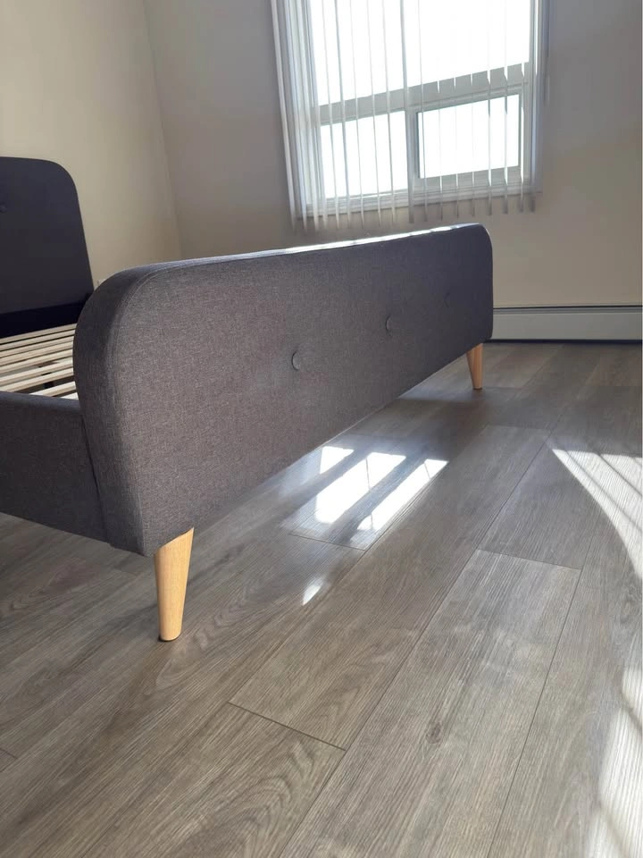 Queen Upholstered Bed Frame – Ready for Pickup - photo 4