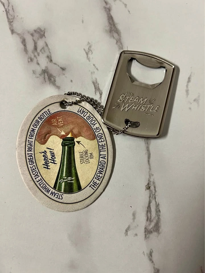 Steam Whistle Brewing Metal Bottle Opener