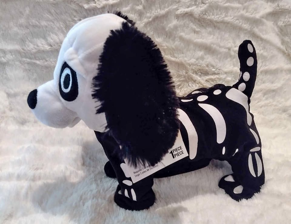 Gemmy Skeleton Dog Animated Beagle Michael Jackson
