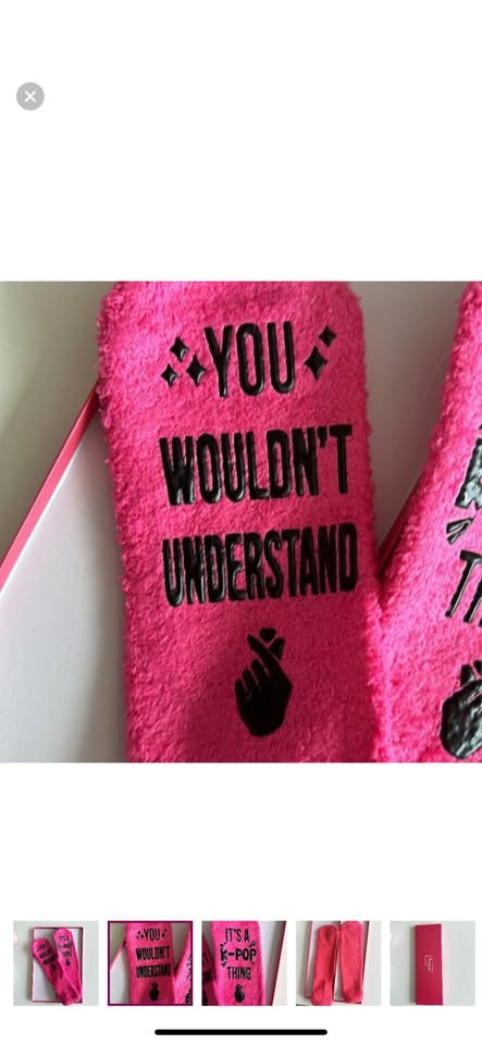 🆕Happy pop fluffy socks - never used - kpop - photo 2