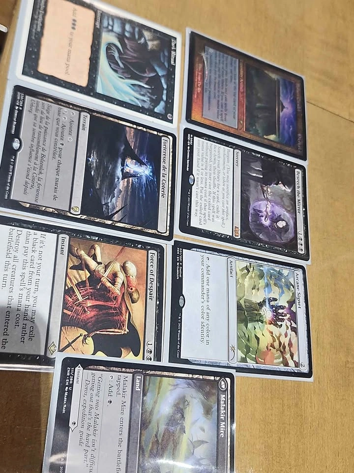 MTG Black Staples Lot - Beseech the Mirror, Cabal Coffers (Frenc