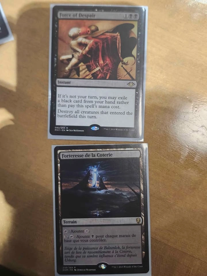 MTG Black Staples Lot - Beseech the Mirror, Cabal Coffers (Frenc - photo 5
