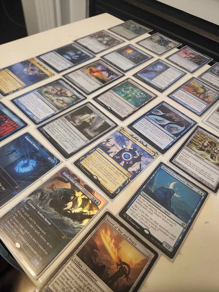 MTG High-Power Blue Staples - Rhystic Study, Otawara, Cyclonic R - photo 2