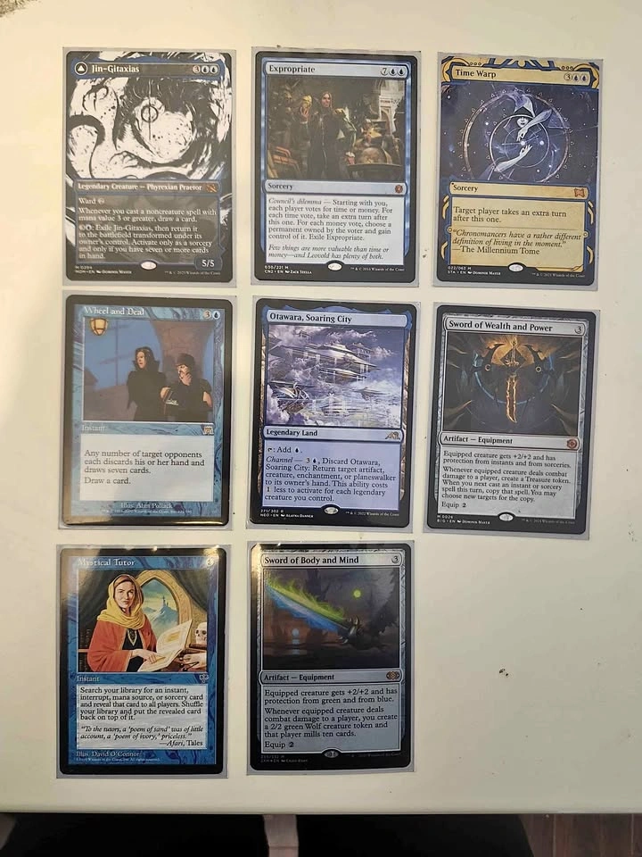 MTG Commander Staple Collection - Rhystic Study, Otawara, Cyclon