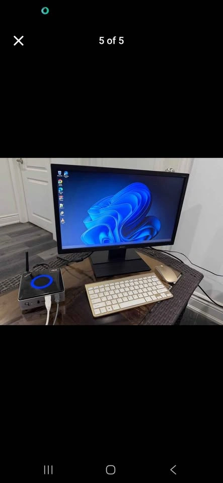 Mini PC for Home & Office Use with Monitor, Keyboard & Mouse - photo 5