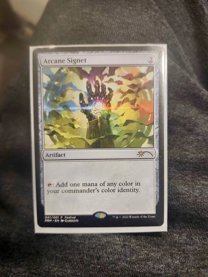 Arcane Signet (Festival Promo – 2022) Great card for Commander d
