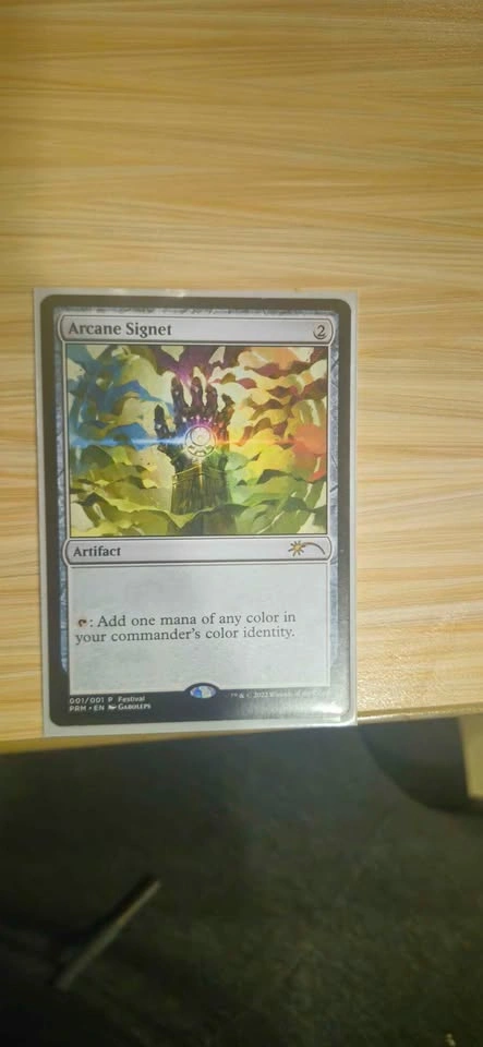 Arcane Signet (Festival Promo – 2022) Great card for Commander d - photo 2