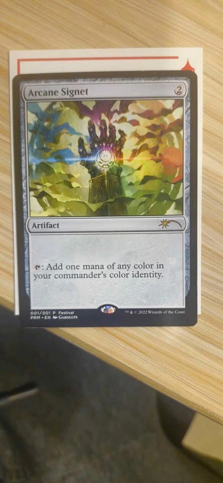 Arcane Signet (Festival Promo – 2022) Great card for Commander d - photo 3