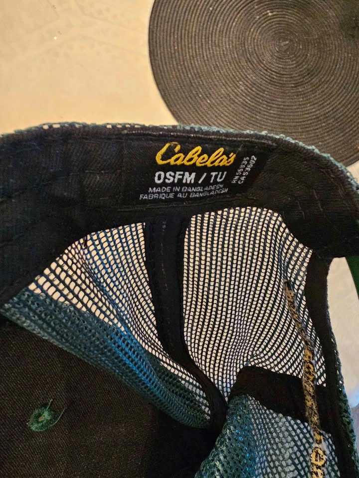 Cabelas Trucker Style Hat Snap Universal Size - photo 3