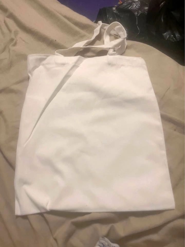 New White Tote Bag
