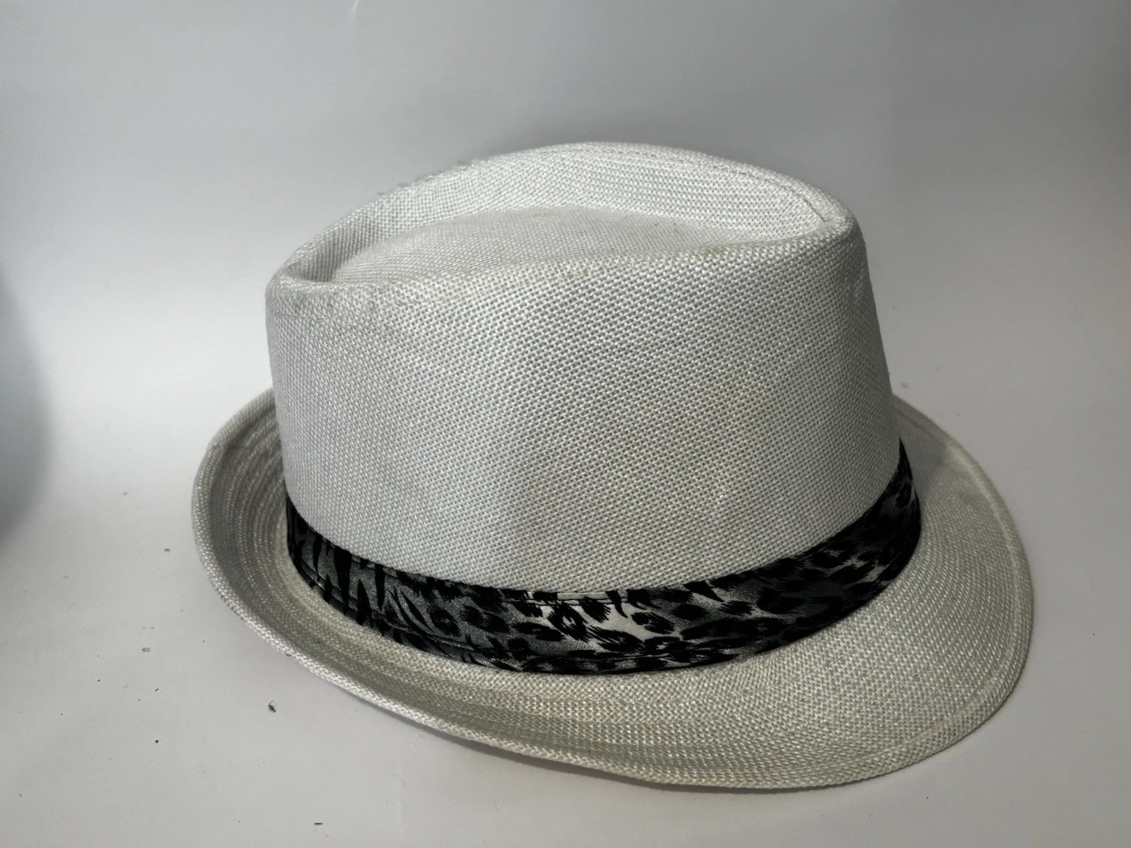SENATOR White Fedora Hat with Artistic Bird Design & Animal Prin - photo 3