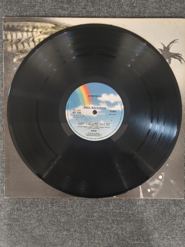 Budgie - In For the Kill - UK Pressing Vinyl Record LP - photo 4