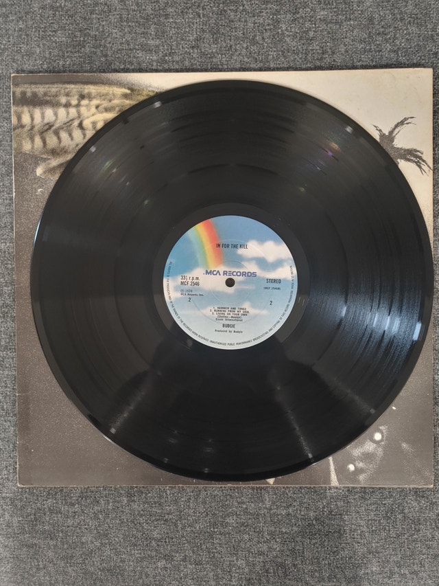 Budgie - In For the Kill - UK Pressing Vinyl Record LP - photo 5