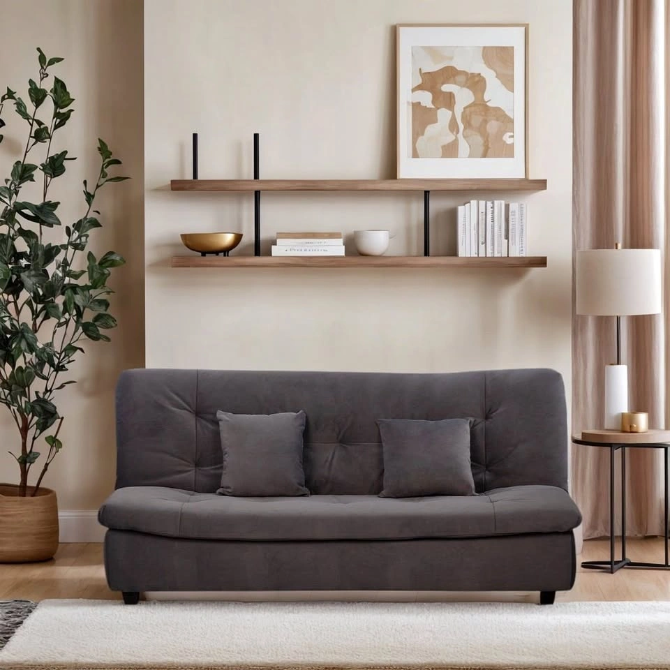 Pro Lite SOB014 Italian Minimalist Cloud Sofa A593 - Dark Grey