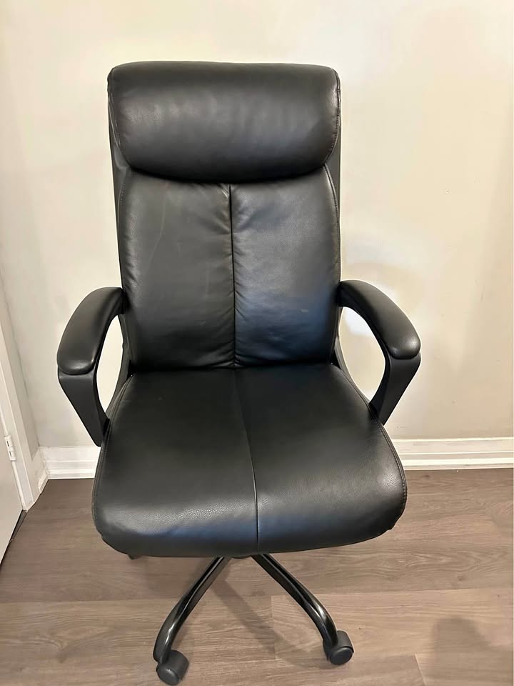 🪑 Executive Office Chair – PU Leather, Reclining, Ergonomic