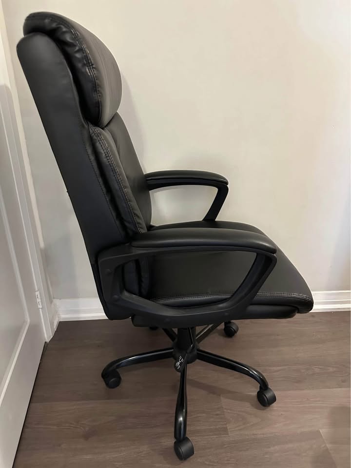 🪑 Executive Office Chair – PU Leather, Reclining, Ergonomic - photo 2