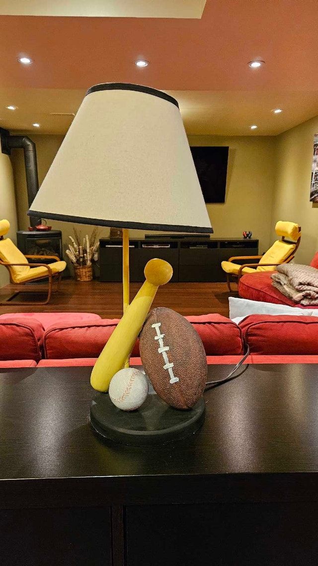 Sports Theme Table Light
