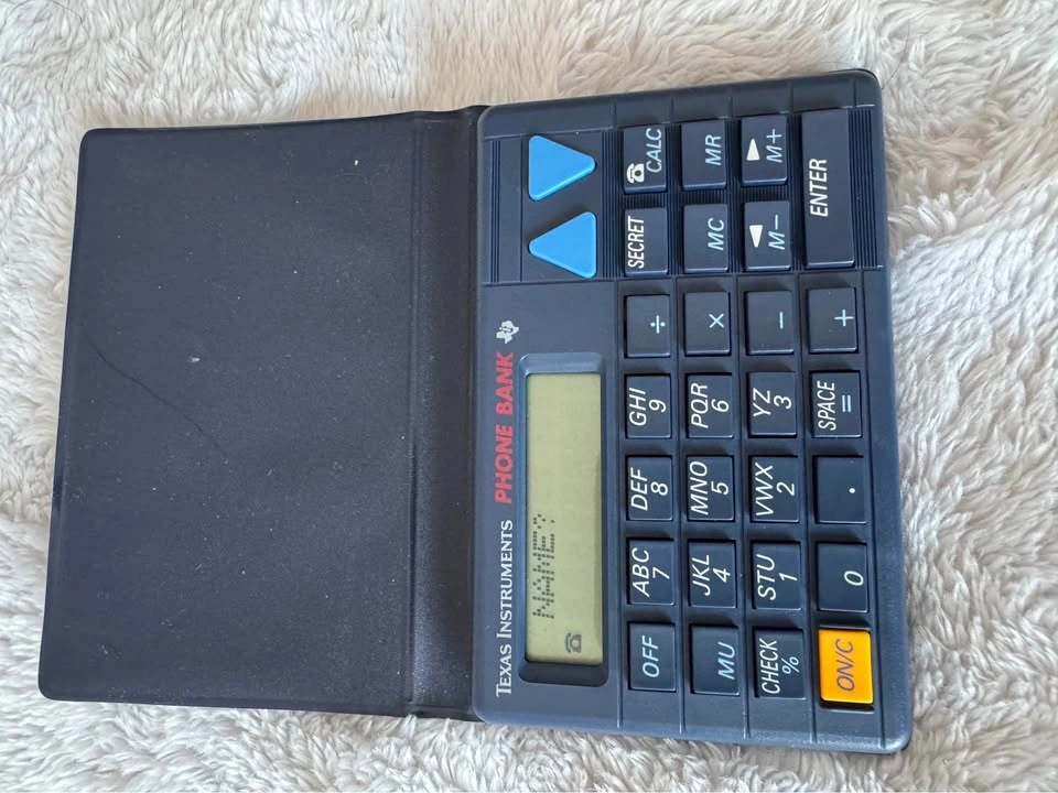 Texas Instruments Calculators - TI-1895 & Phone Bank - photo 2