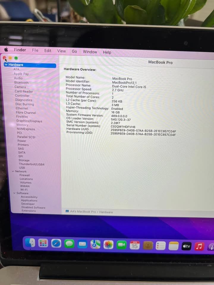 MacBook Pro Arabic Keyboard 16GB A1502 - photo 4