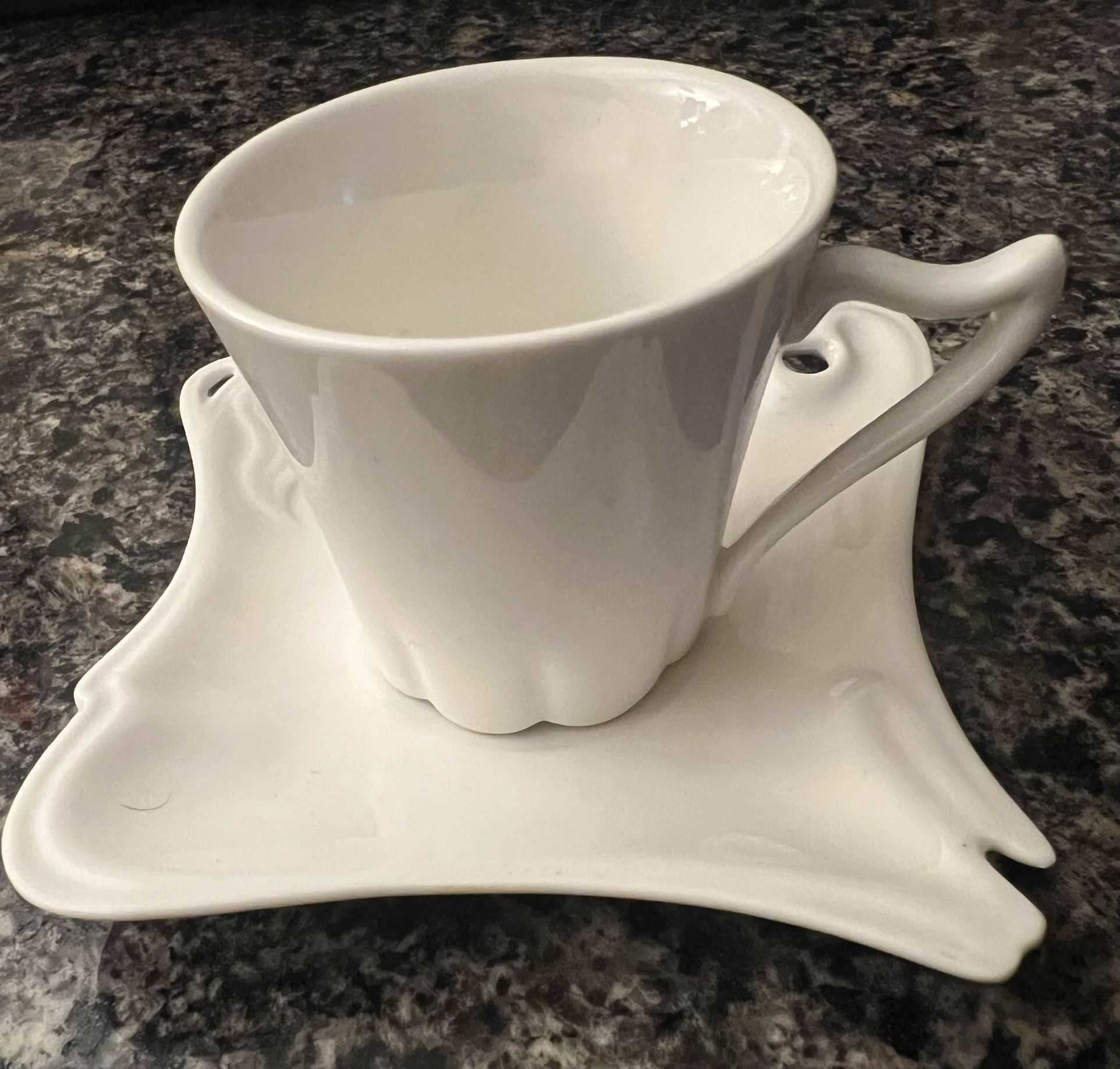 Set Of 6 Vicko Fine Porcelain Coffee Cups & Saucers BNIB - photo 5