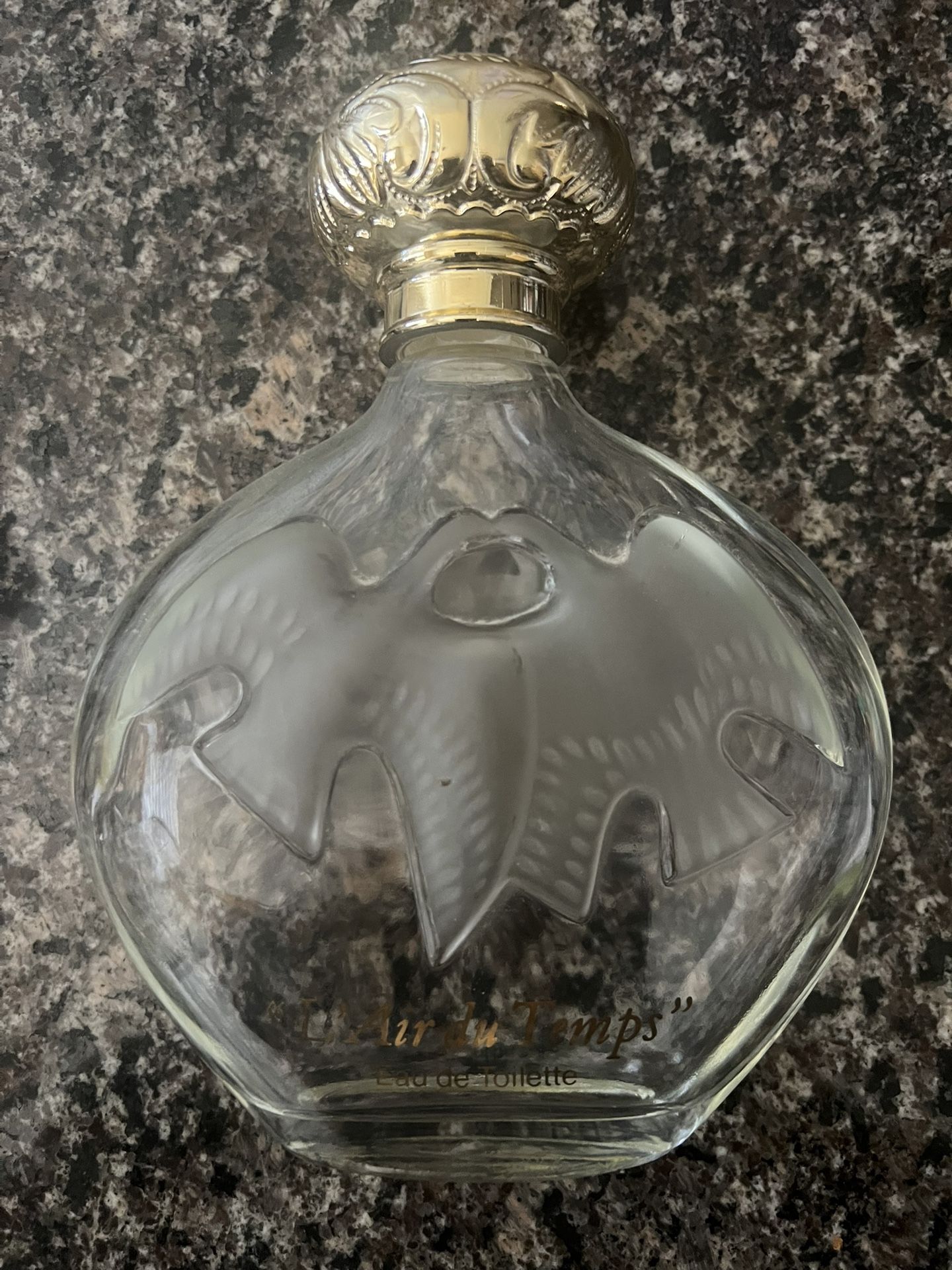 Vintage Nina Ricci L'Air du Temps Parfum Lalique Bottle
